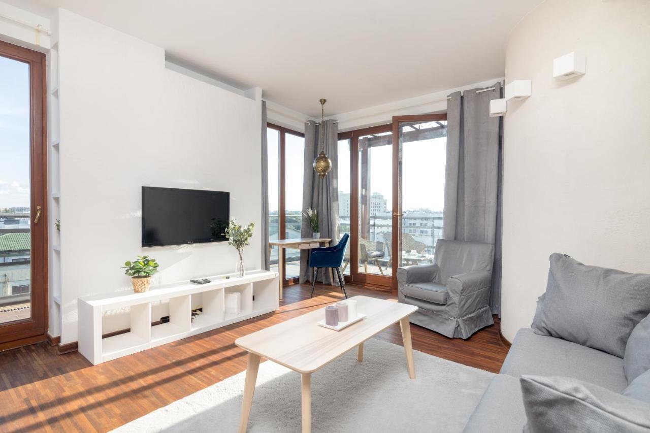 Mokotow Premium Apartment With Terrace Warsawa Bagian luar foto
