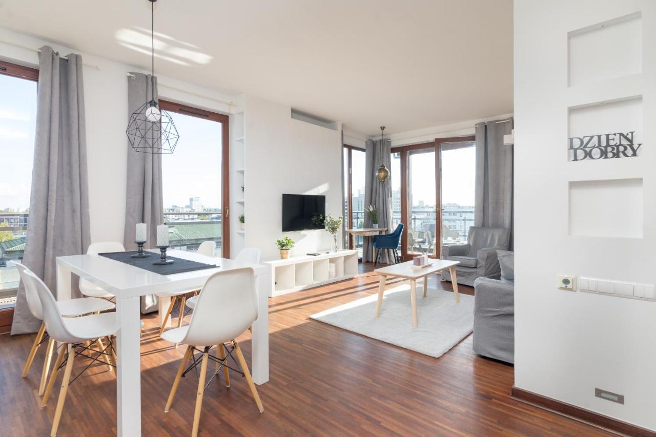 Mokotow Premium Apartment With Terrace Warsawa Bagian luar foto